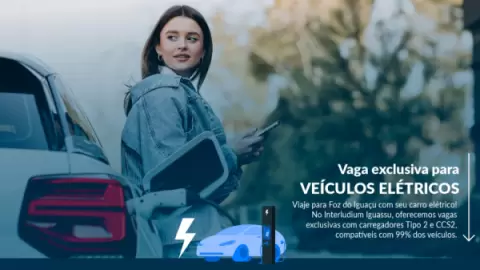 Imagem representativa: Hotel em Foz do Iguaçu com Vaga para Carro Elétrico: Conheça o Interludium Iguassu