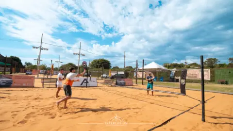 Quadras de Beach Tennis