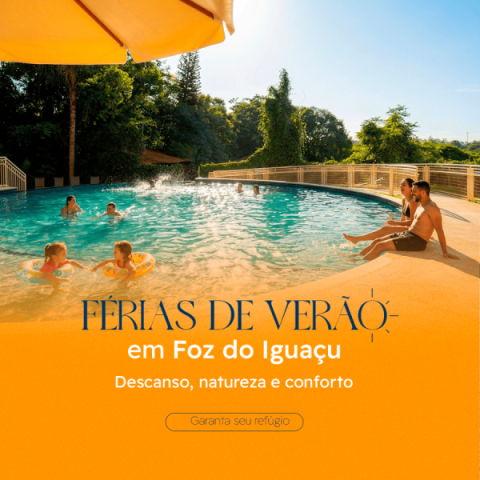 Imagem representativa: Hotel em Foz do Iguaçu para o Verão | Interludium Iguassu
