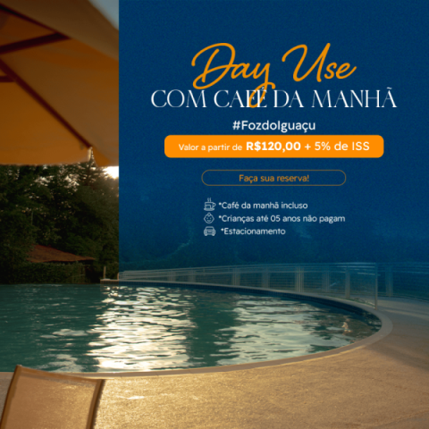 Imagem representativa: Hotel com Day Use em Foz do Iguaçu | Incluso café da manhã | Interludium Iguassu Convention Hotel