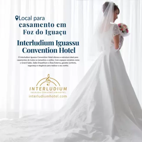 Imagem representativa: Local para casamento em Foz do Iguaçu - Conheça nossa estrutura