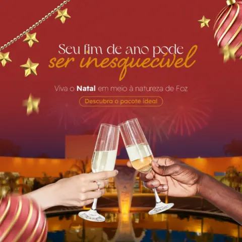 Imagem representativa: Natal 2025 no Interludium - Hospedagem e Ceia Especial | Celebre com Conforto em Foz do Iguaçu | Solicitar orçamento