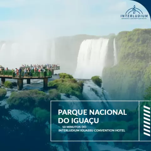 Imagem representativa: Parque Nacional do Iguaçu à 10 minutos do Interludium Iguassu Convention Hotel