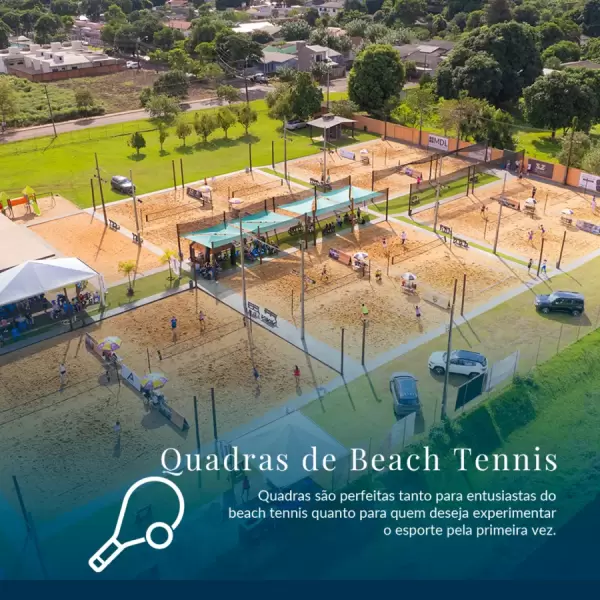 Imagem representativa: Quadras de Beach Tennis
