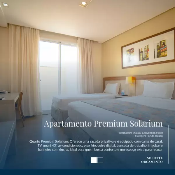 Imagem representativa: Apartamento Premium Solarium