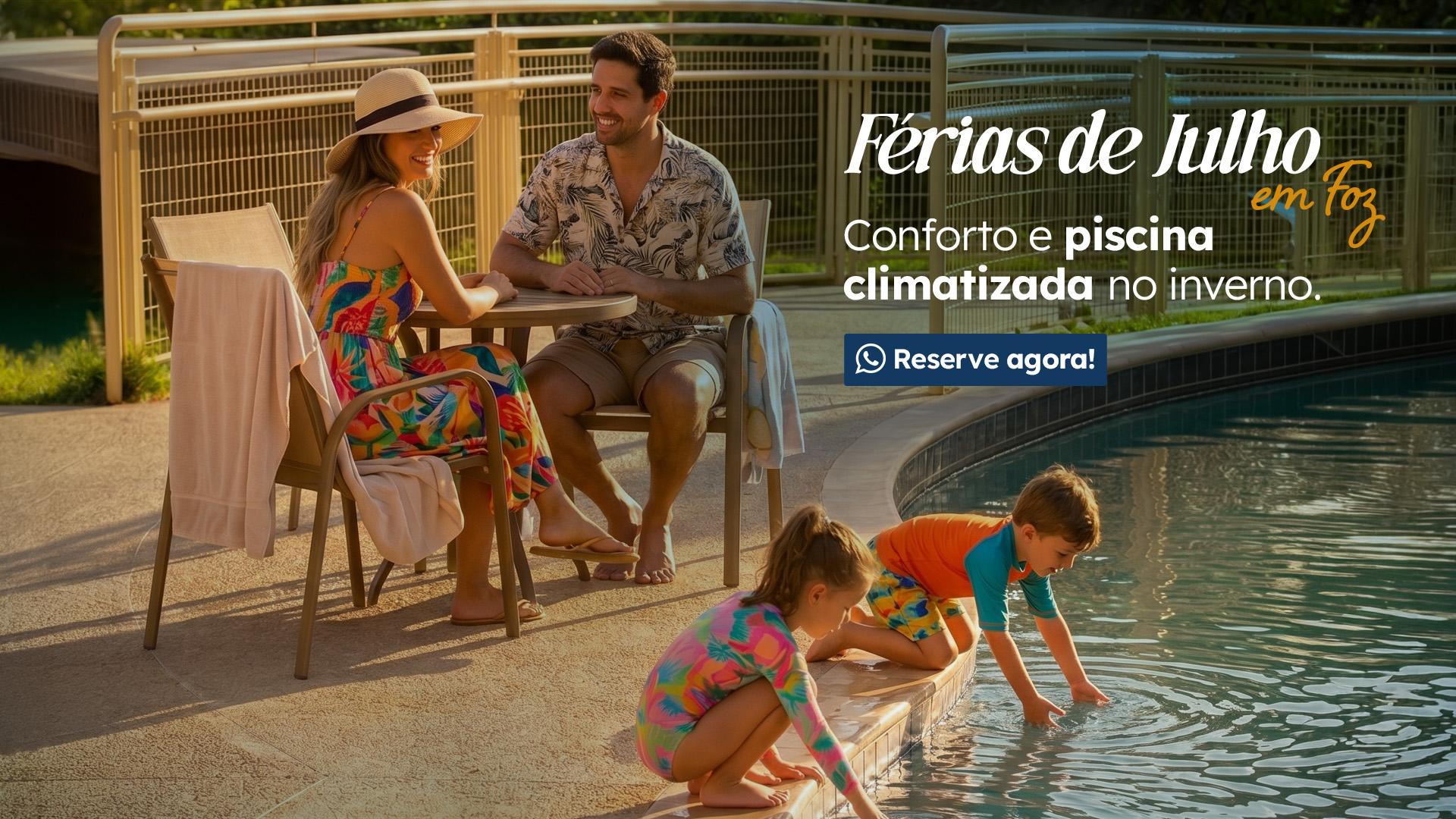 Férias de Julho em Foz do Iguaçu 2026 | Hotel Interludium