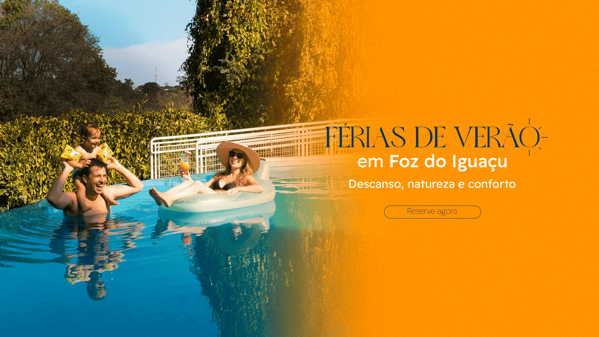 Férias de verão em Foz do Iguaçu no Interludium Iguassu Convention Hotel