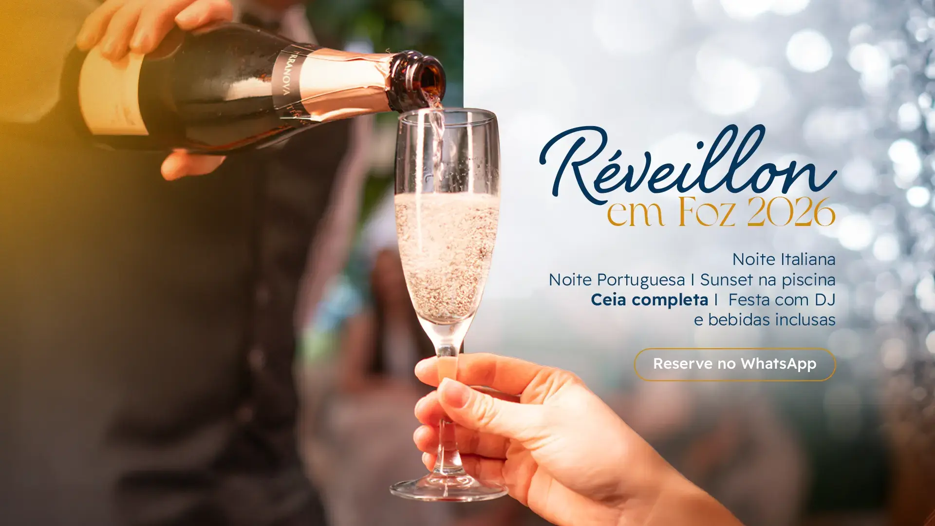 Hospedagem Réveillon Foz do Iguaçu no Interludium Iguassu Convention Hotel