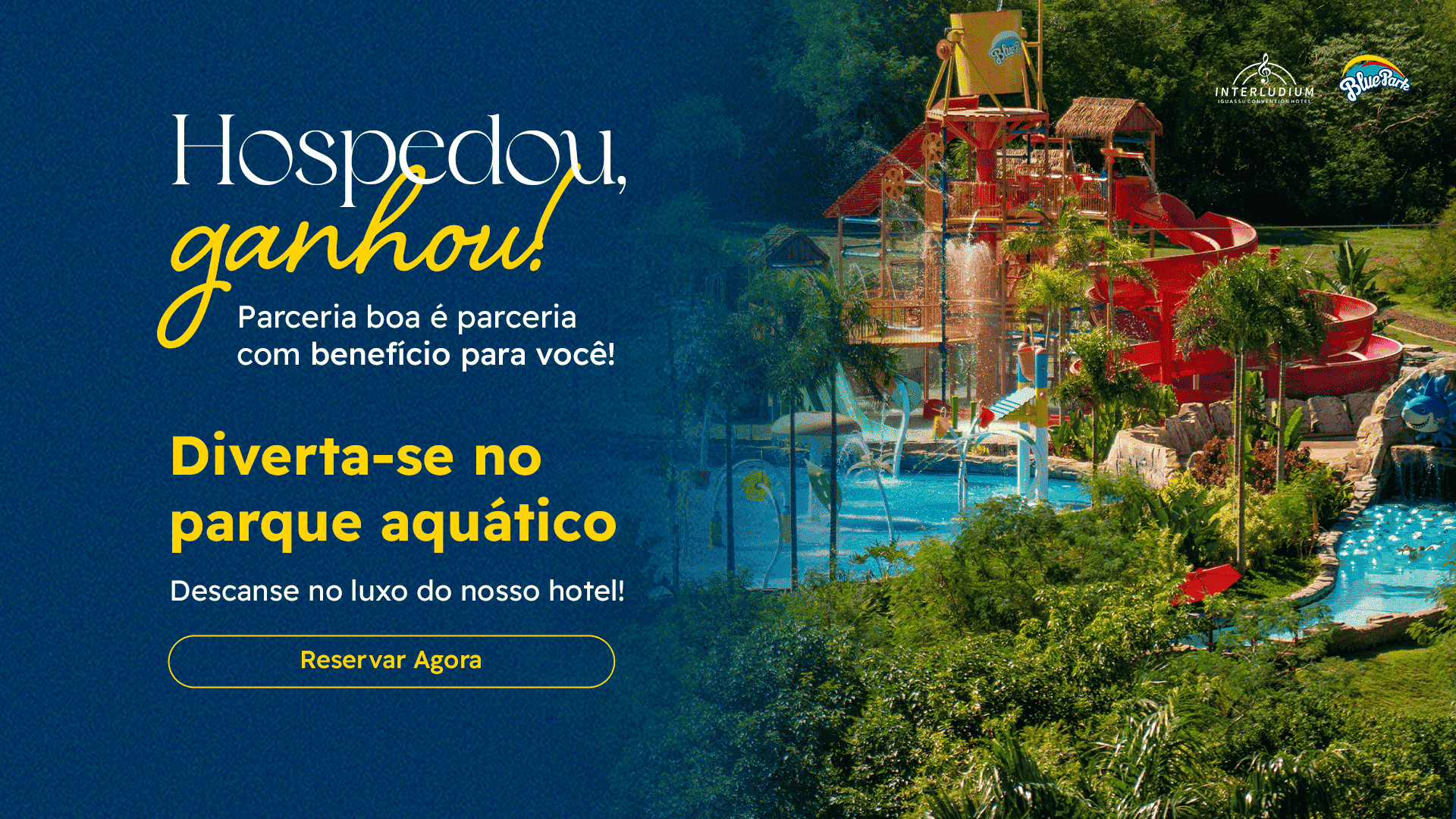 Hospedou, Ganhou Interludium: Ganhe Ingresso para o Blue Park