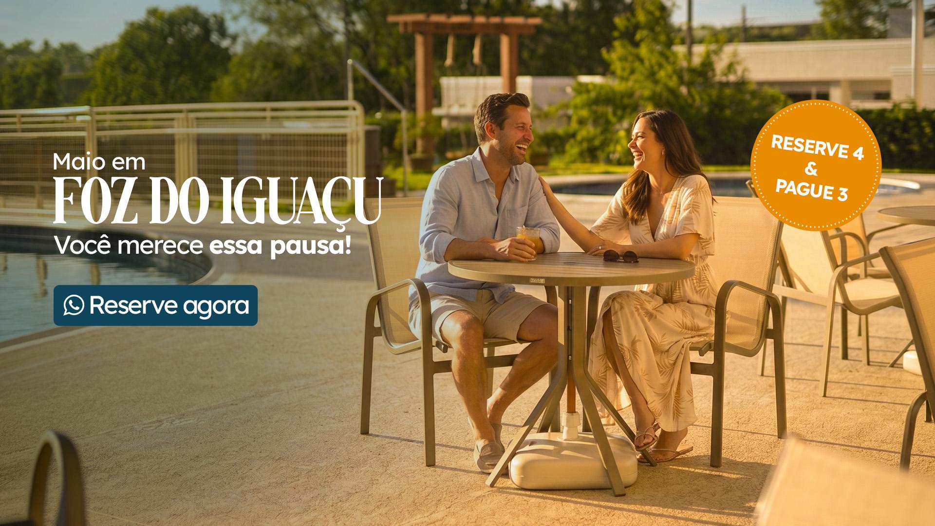 Hotel Interludium | Fique 4 noites e pague 3 em Foz do Iguaçu