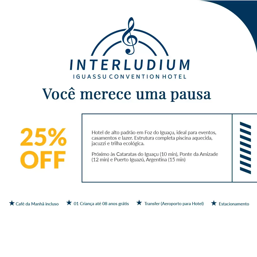 Imagem representativa Links de Contato - Interludium Iguassu Convention Hotel