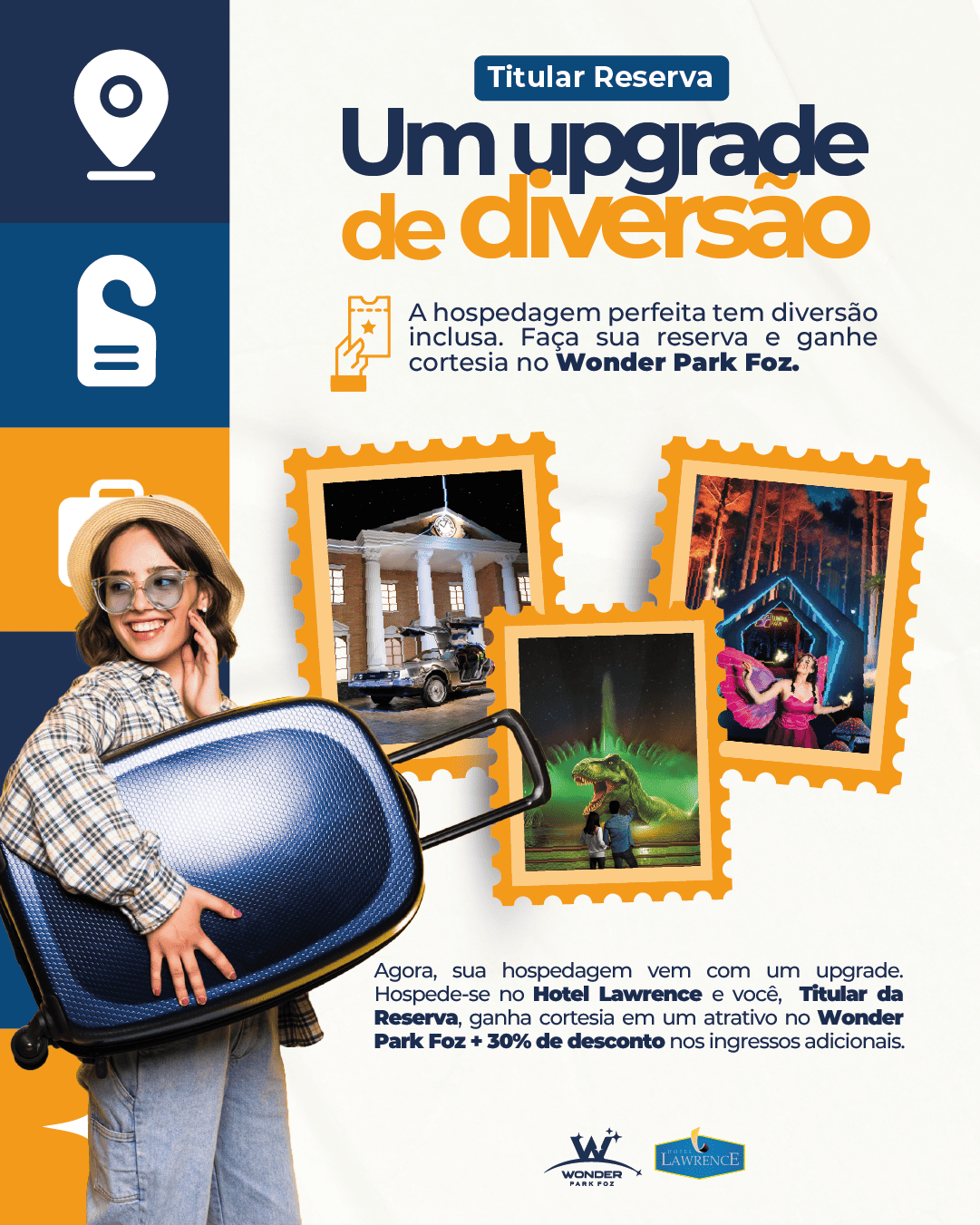 Imagem representativa Promoção Wonder Park + Interludium: Hospedagem com Cortesia Exclusiva