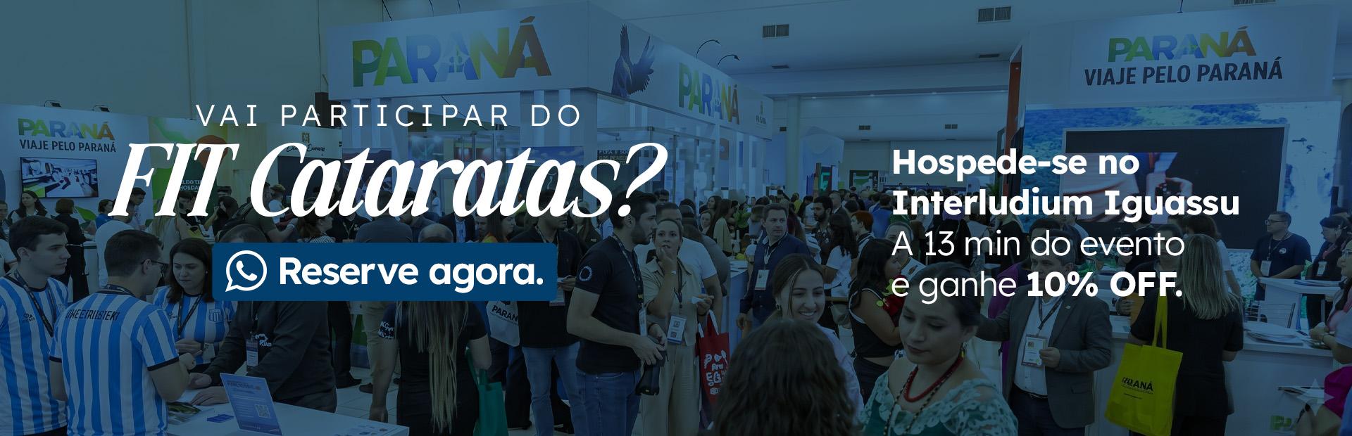 Hospede-se no Festival das Cataratas com 10% OFF | Reserve pelo WhatsApp