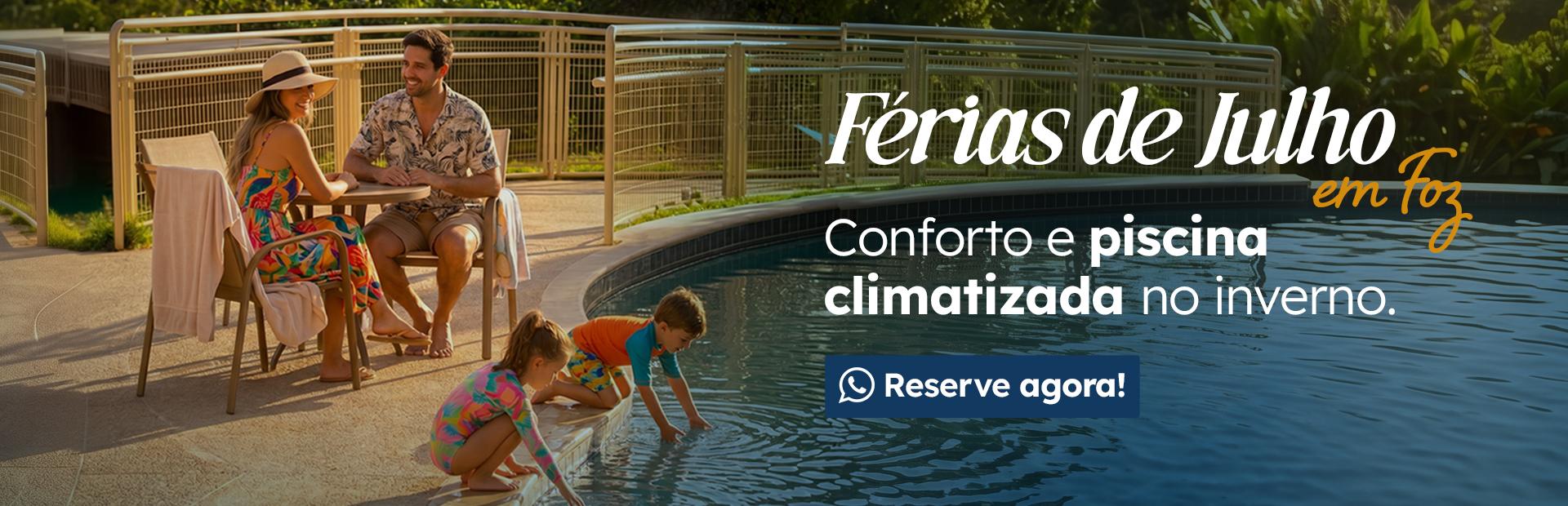 Férias de Julho em Foz do Iguaçu 2026 | Hotel Interludium