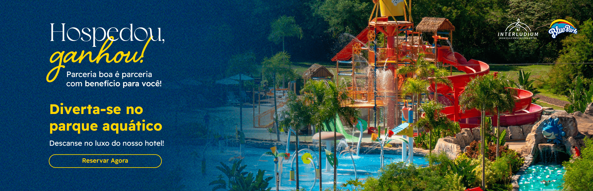 Hospedou, Ganhou Interludium: Ganhe Ingresso para o Blue Park
