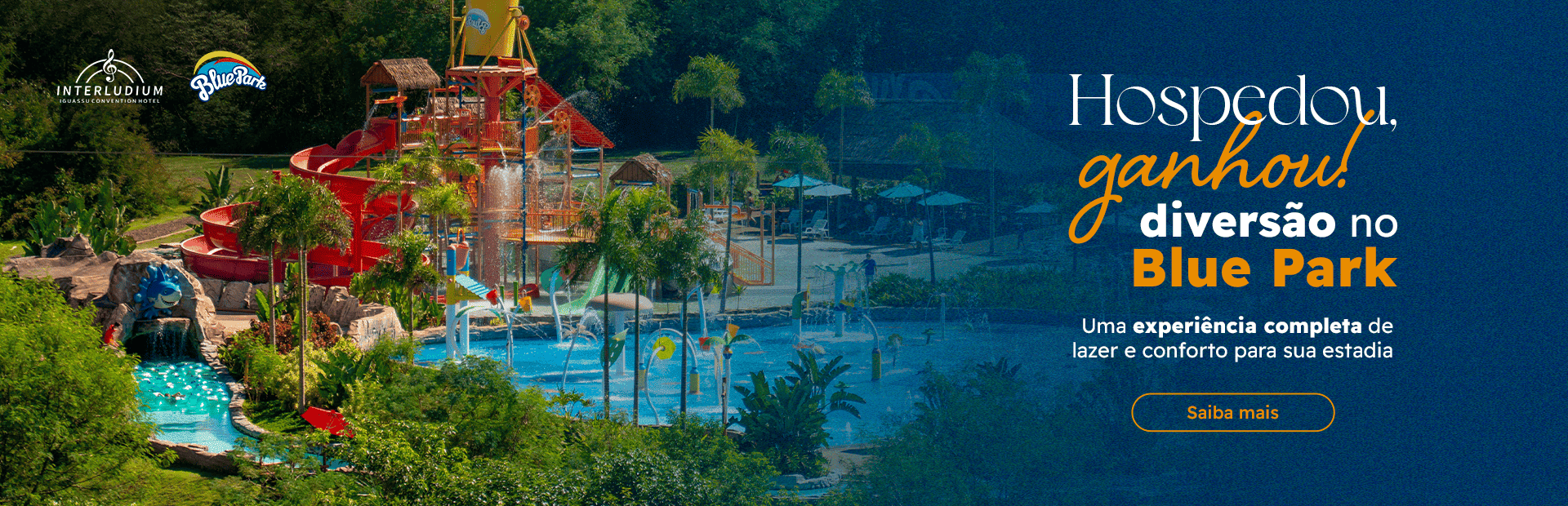 Hospedou, Ganhou Interludium: Ganhe Ingresso para o Blue Park