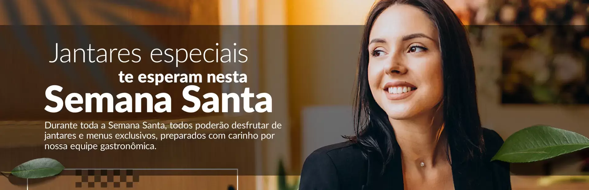 Jantares especiais na Semana Santa do Interludium Iguassu Convention Hotel