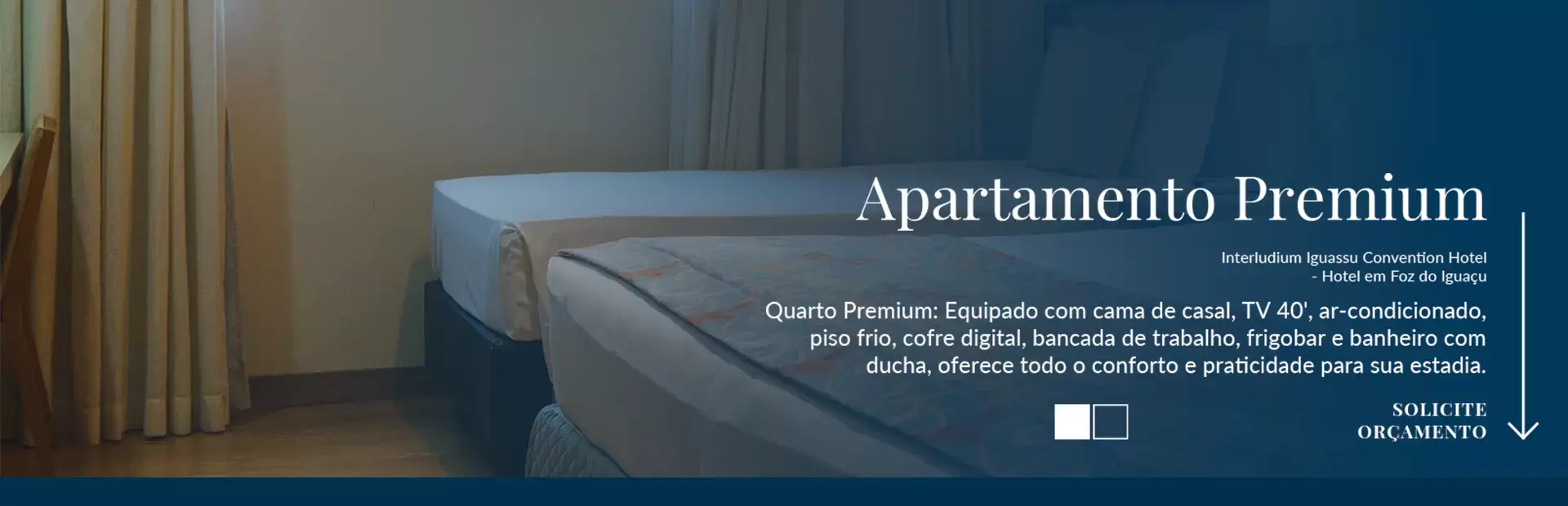 Quarto Premium - Interludium Iguassu Convention Hotel